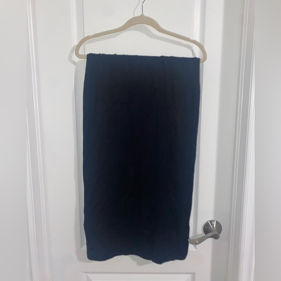 Stretchy Cotton Knit Maxi Skirt - Picture 1 of 2